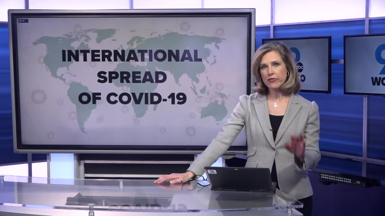 Tracking COVID-19's spread across the globe