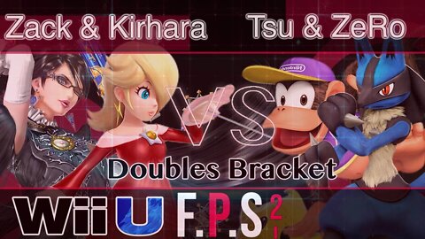 TSM|ZeRo & Tsu vs. CaptainZack & Kirhara - Wii U Doubles Winners Semis - FPS2