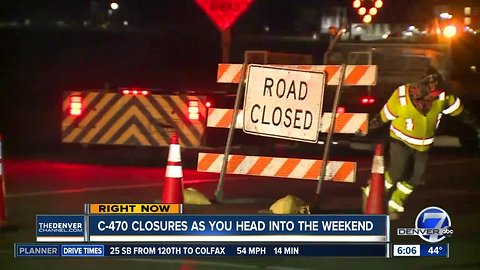 Complete closures coming to parts of C-470