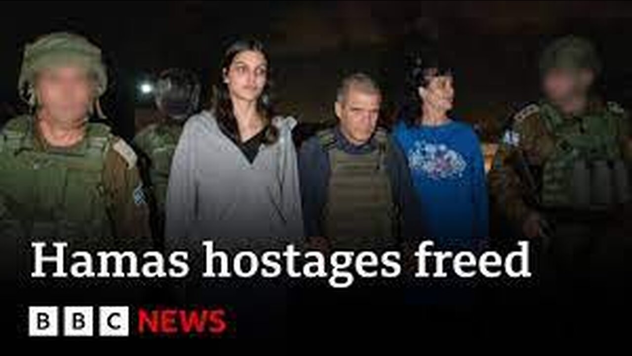 Two American hostages freed by Hamas - BBC News | BBC Breaking News | BBC Live News | LIve News