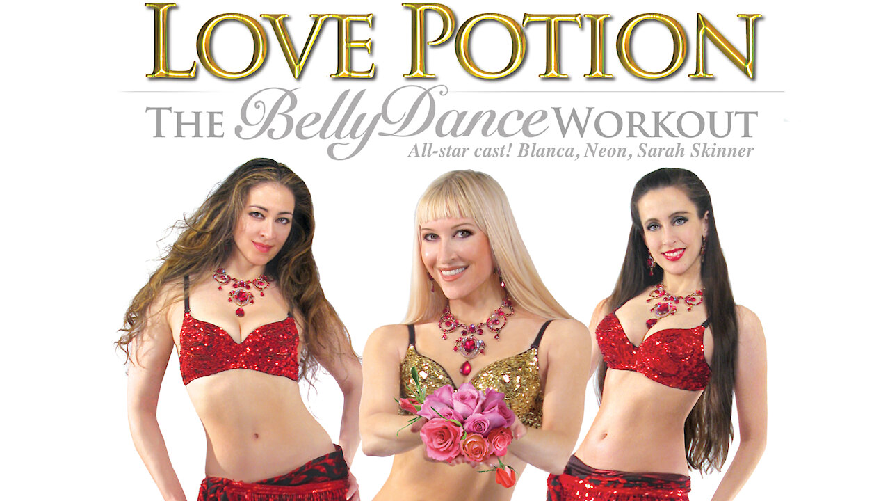 "Love Potion" Belly dance Workout - trailer - instant video / DVD at WorldDanceNewYork.com