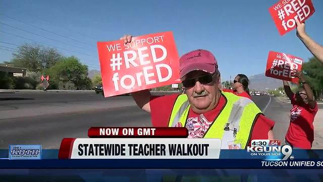 Good Morning Tucson - Day 1 of a statewide teacher walkout