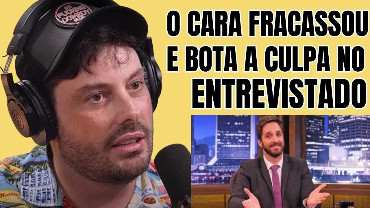 DANILO GENTILI DEU UMA INDERETA EM RAFINHA BASTOS AO VIVO Danilo Gentili no Podpah