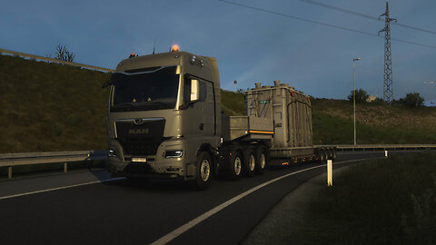 ETS2 | MAN TGX 640 | Nis RS to Pristina XK | Transformer - PK900 47t