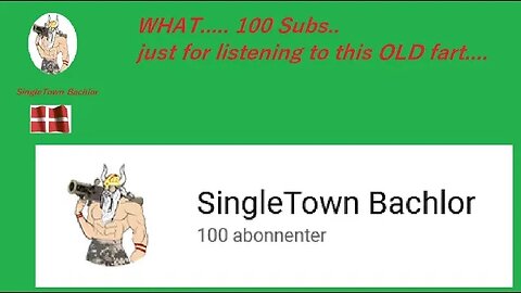 100 subs WHAT!!!!