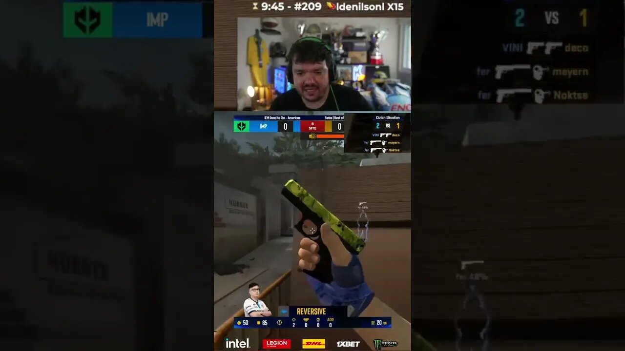 vini e fer vencem 2v4 no pistol