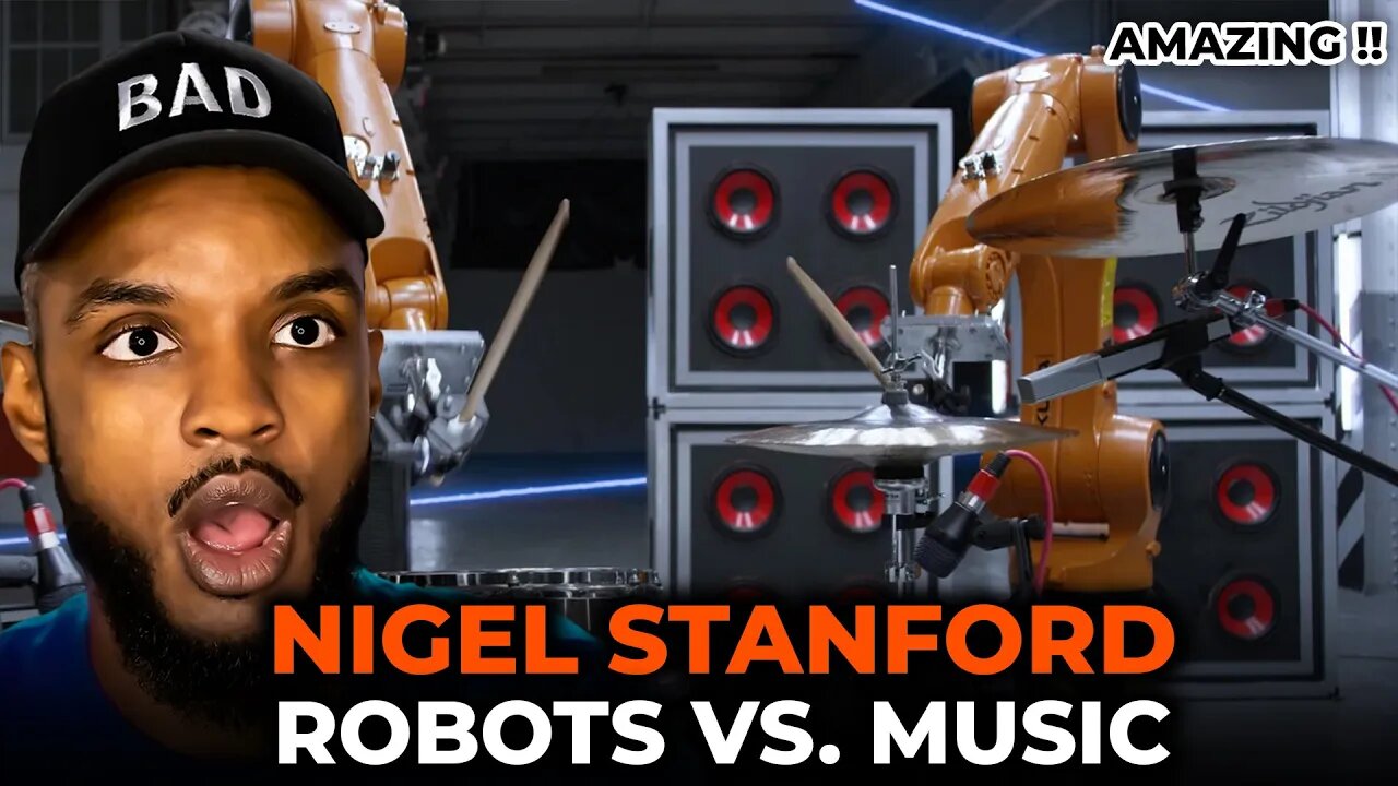 INSANE! 🎵 Nigel Stanford Robots Vs Music REACTION