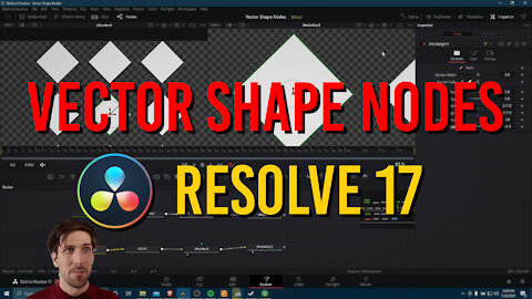 NEW Vector Shape Nodes Explained for DaVinci Resolve 17