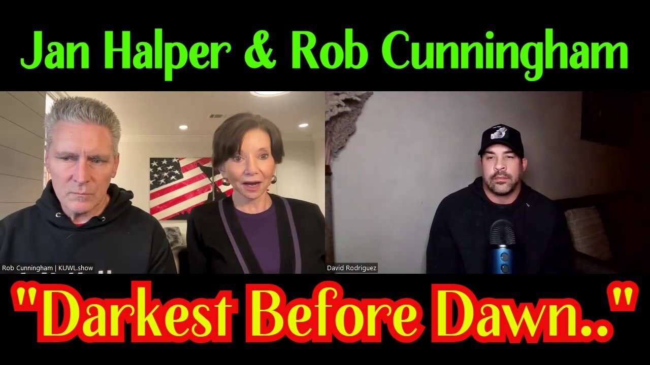 Jan Halper & Rob Cunningham - Darkest Before Dawn.. 1/25/24..