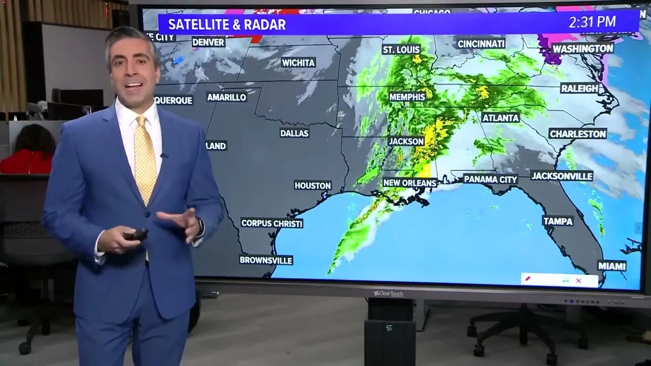 Deadly tornado outbreak in Louisiana