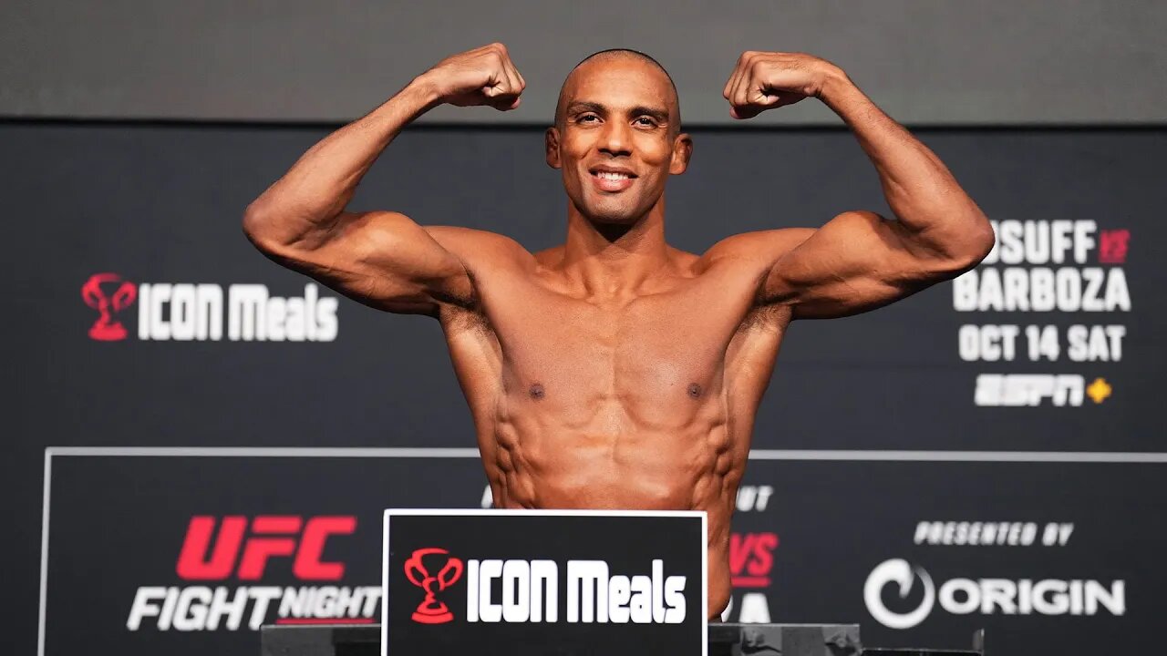 Yusuff vs Barboza Weigh-In | UFC Vegas 81
