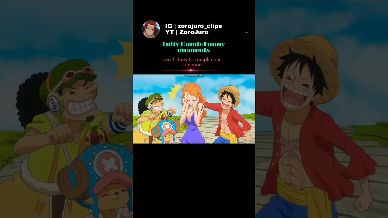 luffy praising Nami gone wrong!!! #SHORTS #shortvideos