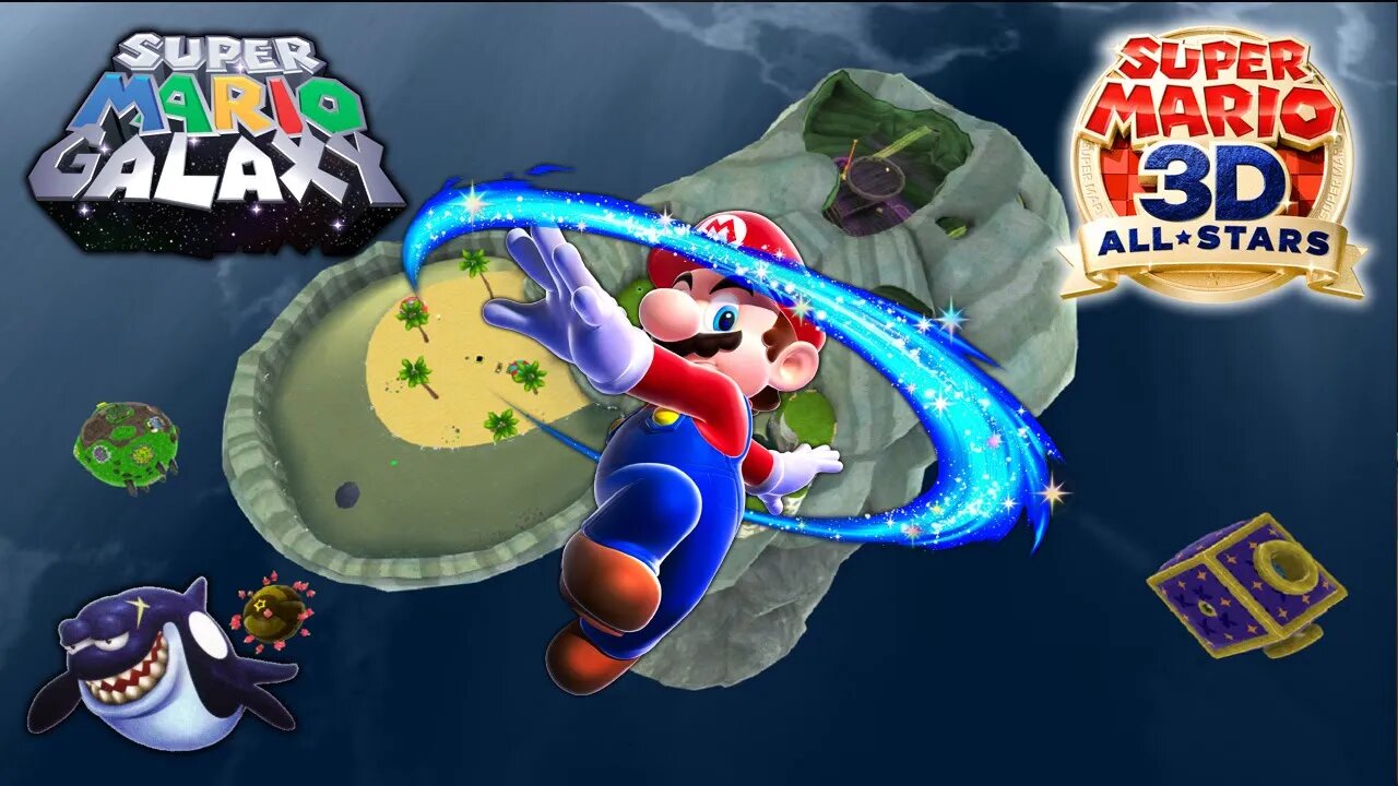 Super Mario Galaxy Walkthrough - PART 19: Deep Dark Galaxy