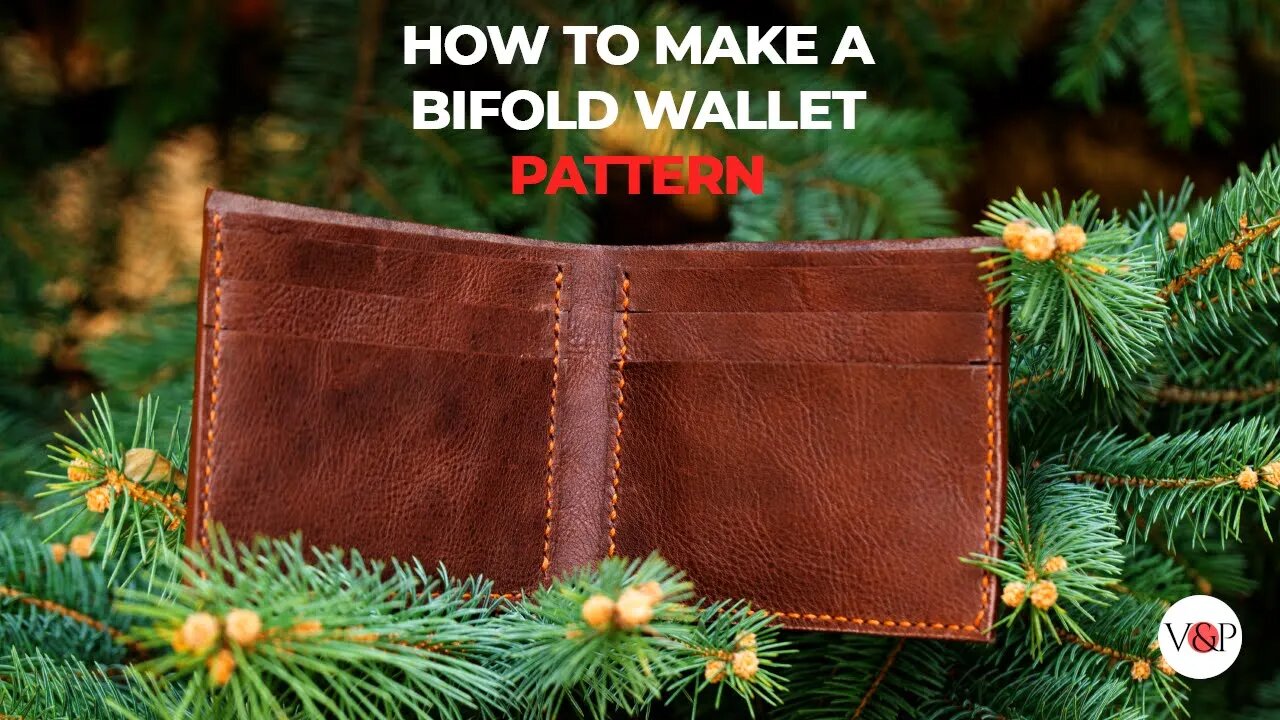 How to Make a Pattern for a Bifold Wallet