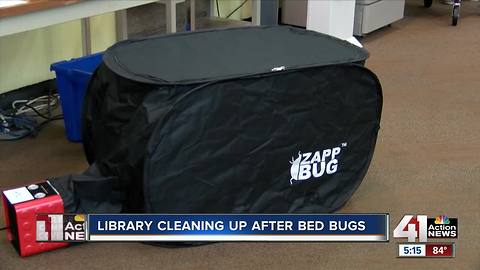 Library delays reopening amid bed bug treatment