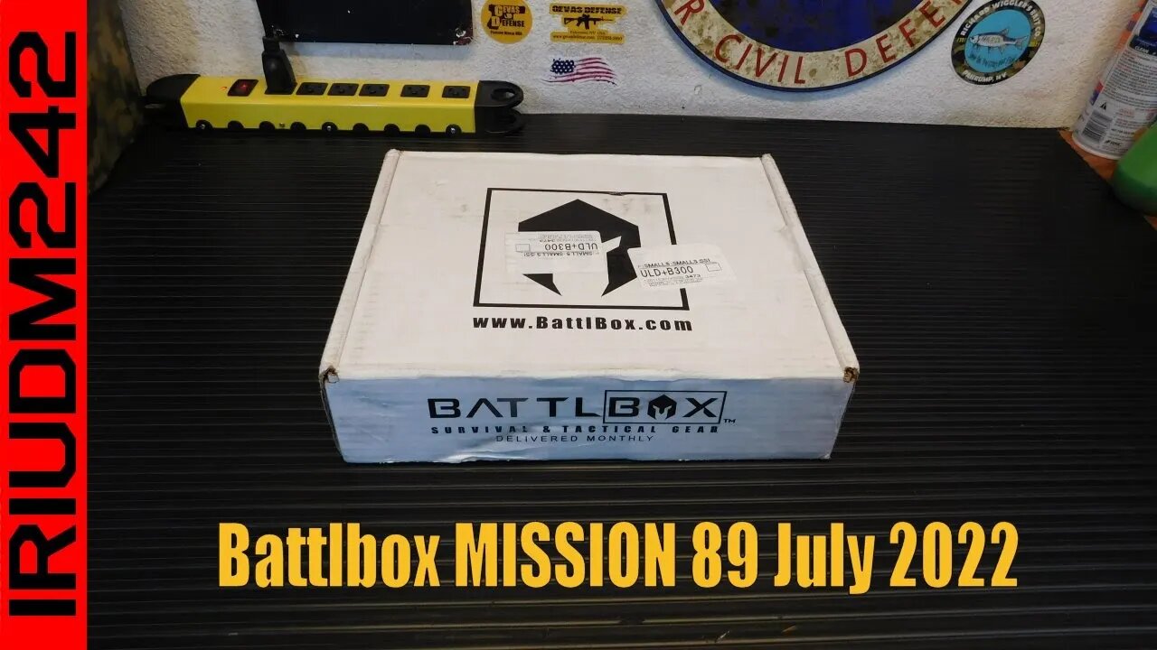 Battlbox MISSION 89 July 2022 Unboxing