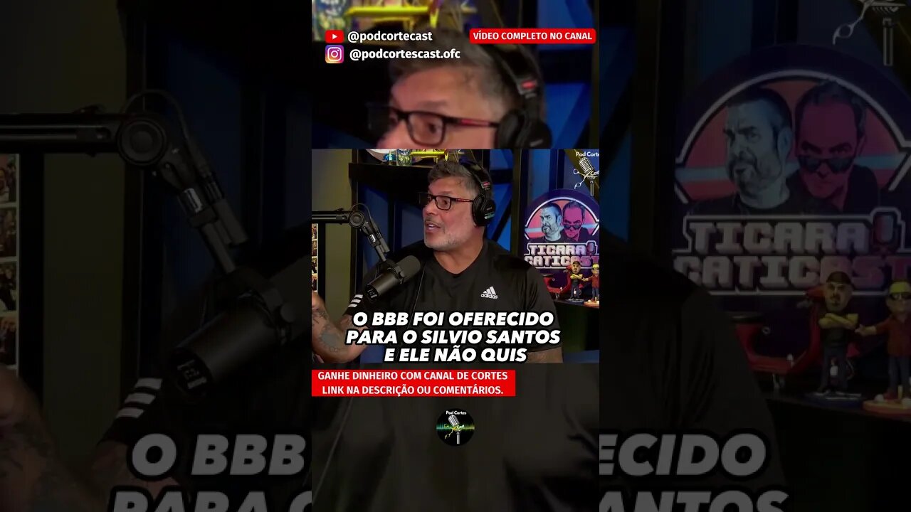 ALEXANDRE FROTA: O SILVIO SANTOS NÃO QUIS O BBB #shorts #alexandrefrota #silviosantos #bbb