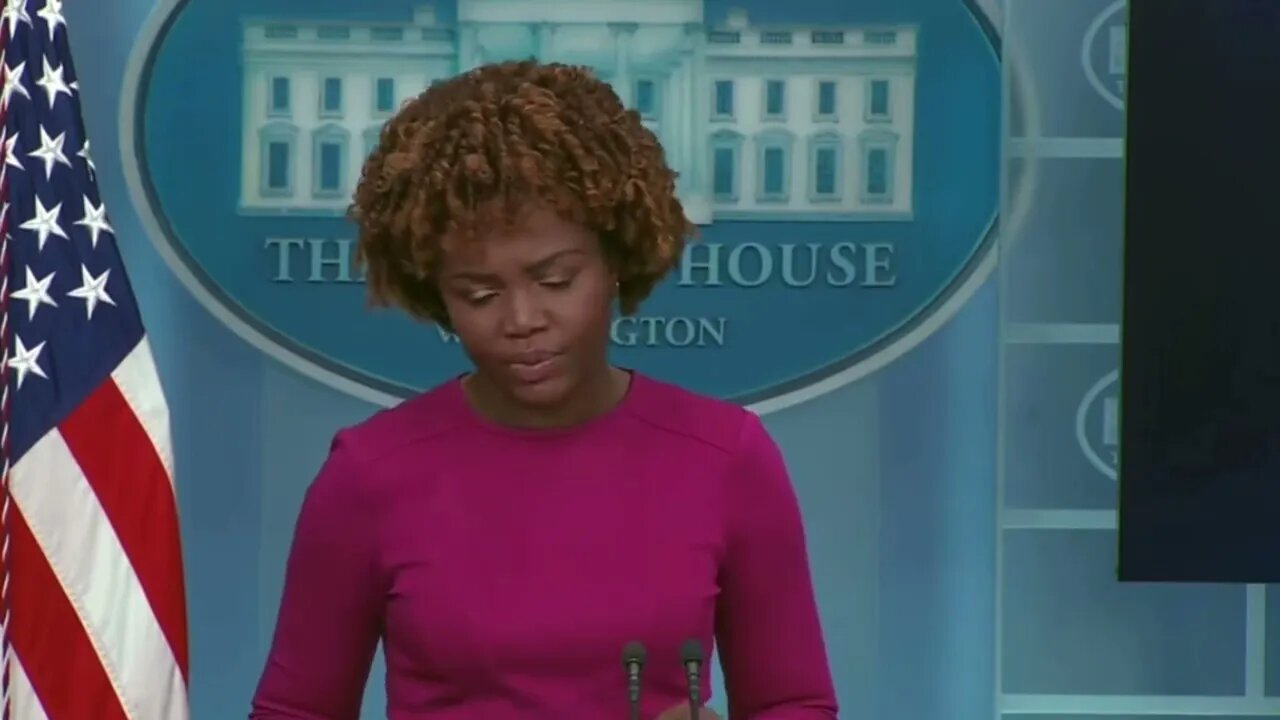 Karine Jean Pierre response to Elon musk talking with Putin