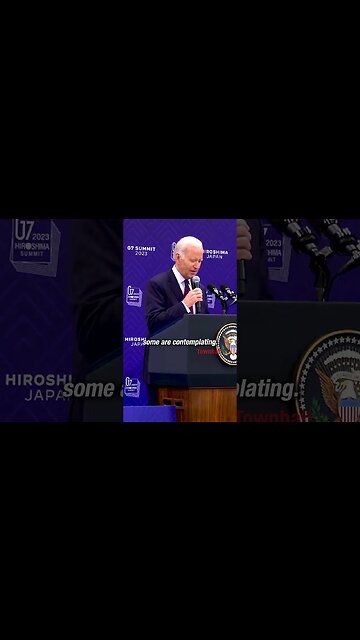 Joe Biden describes "the one way to make sure Biden's not reelected..."