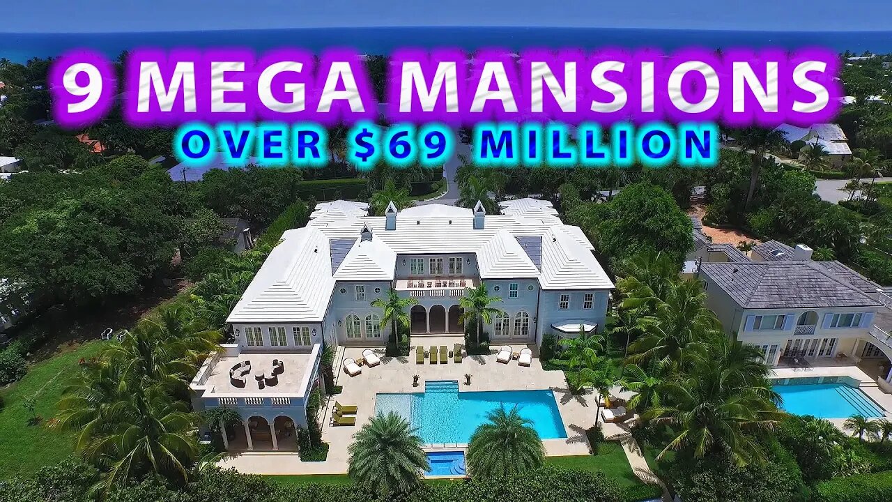 TOUR 9 Ultra Private FLORIDA Mega MANSIONS!