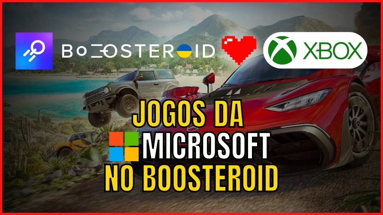 BOMBA!! MICROSOFT e BOOSTEROID, 10 ANOS de jogos XBOX/ACTIVISION na nuvem do serviço!!!