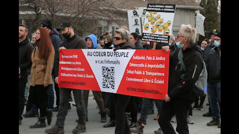 Manif anti-masques COVID-19 17 avril 2021 Saint-Georges