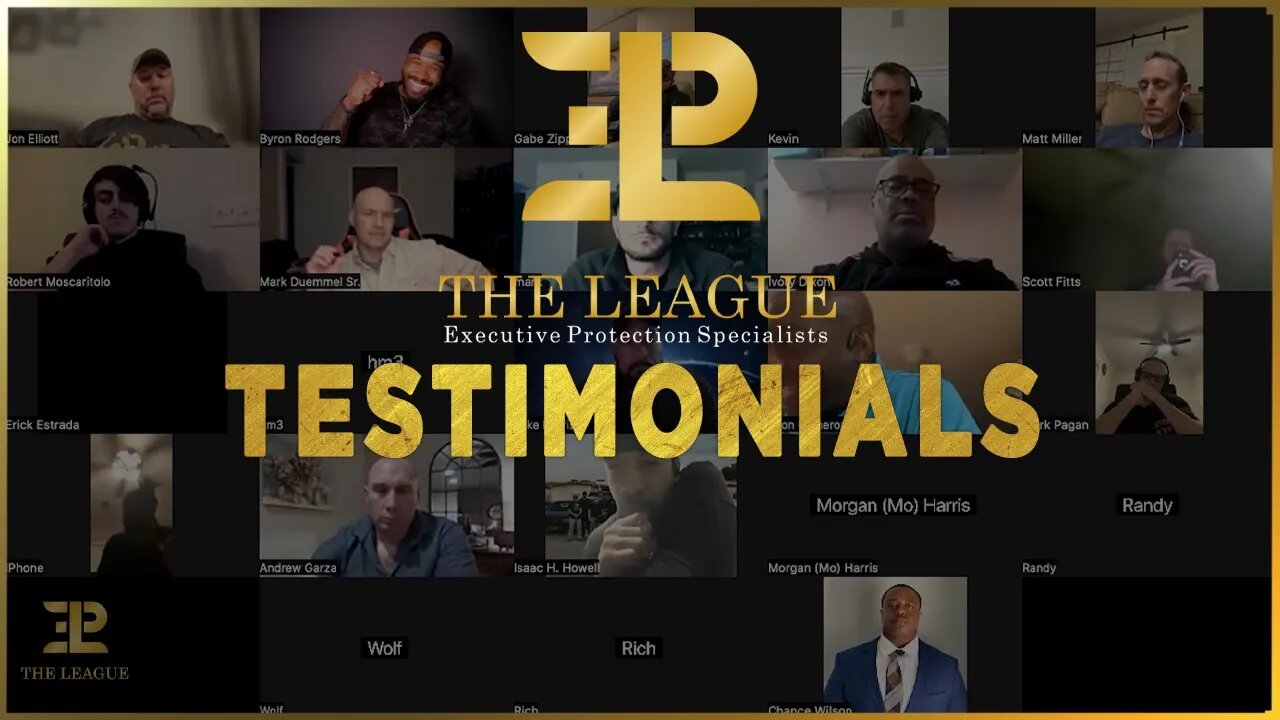 The League of Executive Protection⚜️Testimonials