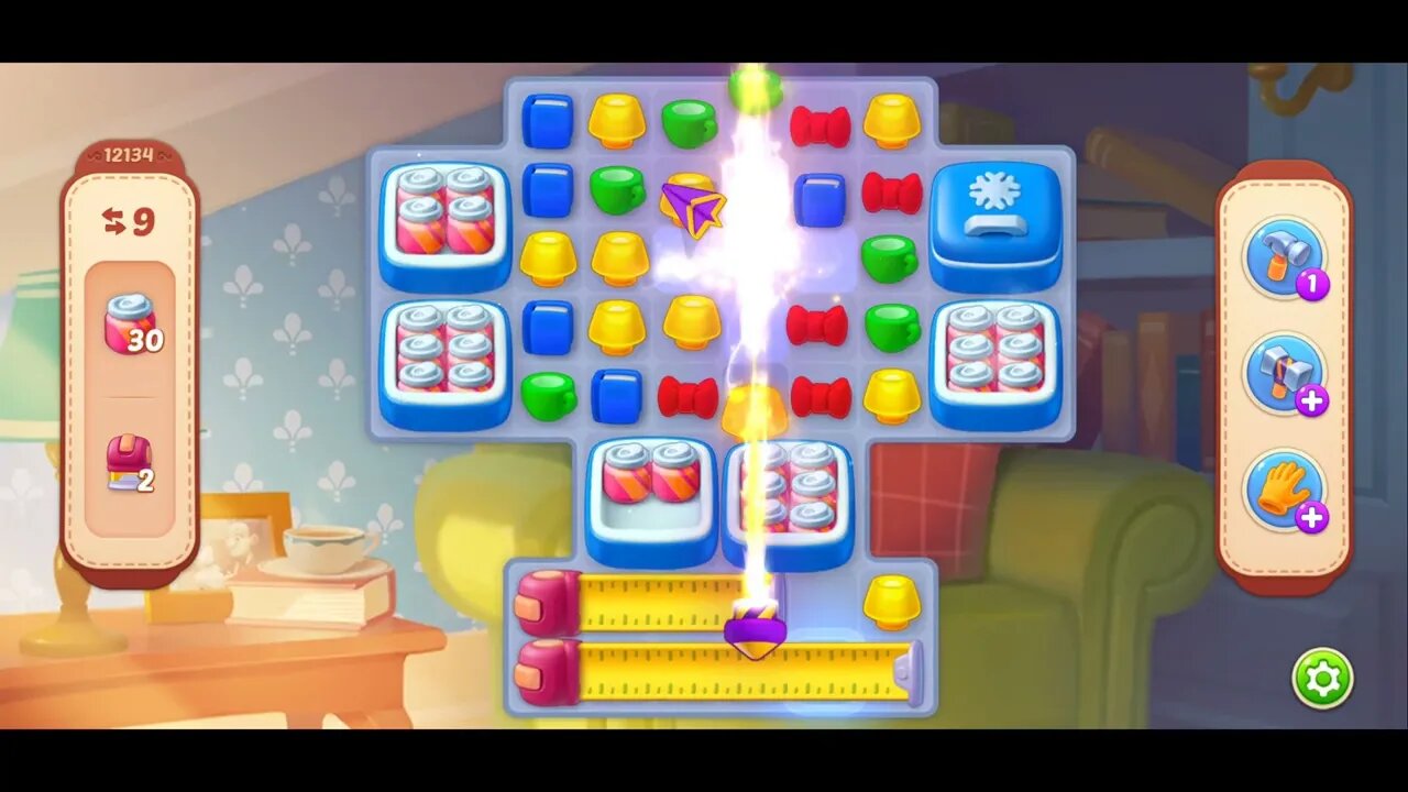 Playrix Homescapes Gameplay Walkthrough Level 12134