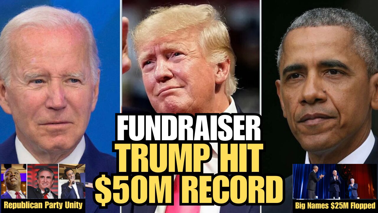 Trump fundraiser hit $50M record at billionaires dinner | RNC 'Do or Die' election integrity mission