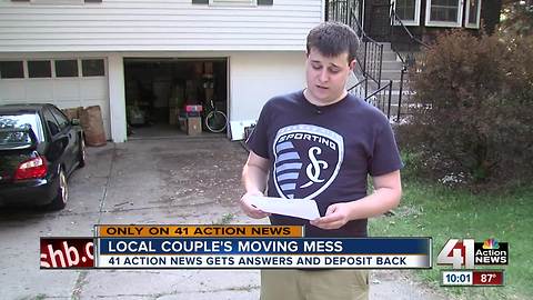 Moving company cancels day before big move