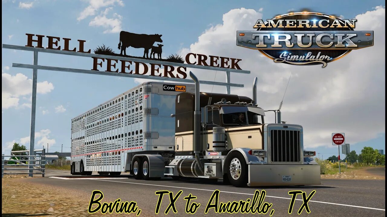 ATS 1.47 - B4RT'S Wilson Silverstar Livestock Hauler - Pizzster 389 - Serial Black's DD60