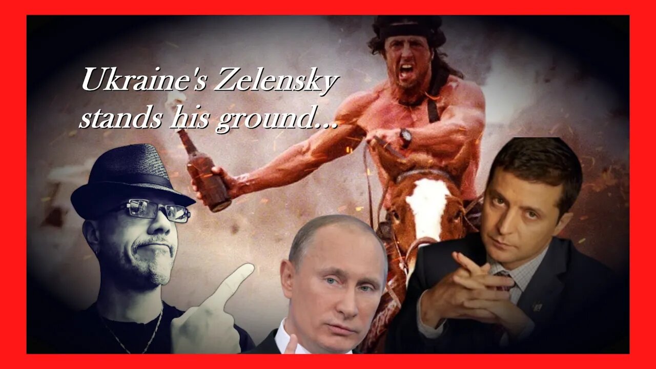 WN...UKRAINIAN PRES. WILL NOT LEAVE HIS COUNTRY BEHIND...