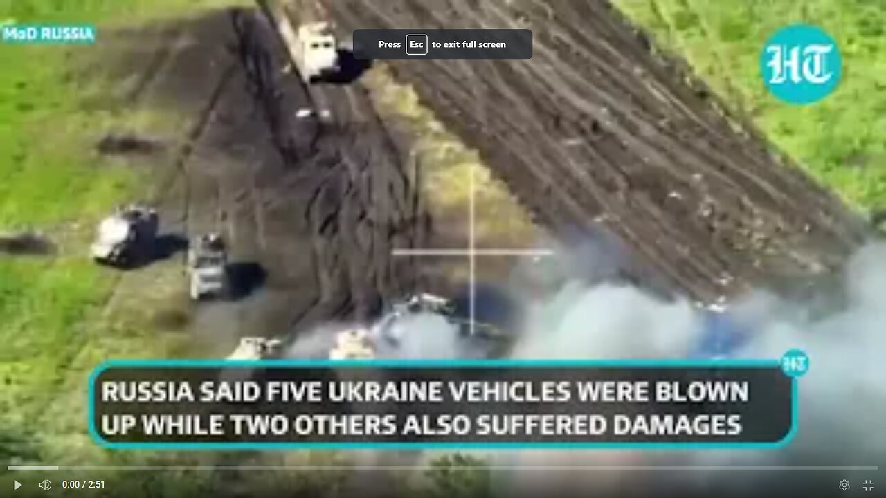 HT: Ukrainian Troops Walk Into Russian Mine Trap - Ukraine War Combat Footage 2023 Today