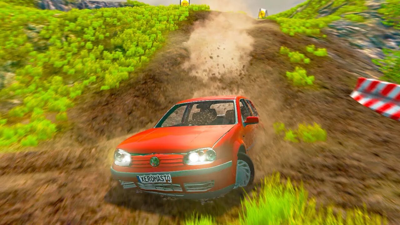 Volkswagen Golf mk4 Offroad Testing – BeamNG Drive