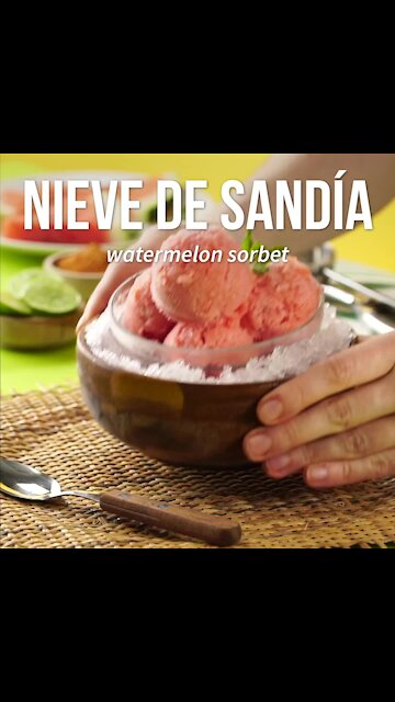 Homemade Watermelon Snow