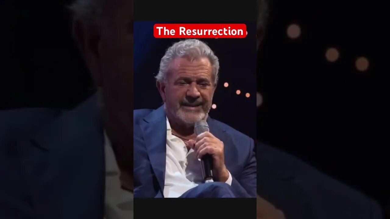 Mel Gibson on the Resurrection #jimcaviezel #catholic #melgibson #resurrection