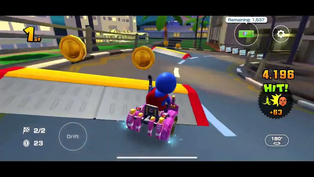 Mario Kart Tour - Singapore Speedway 2R/T Gameplay