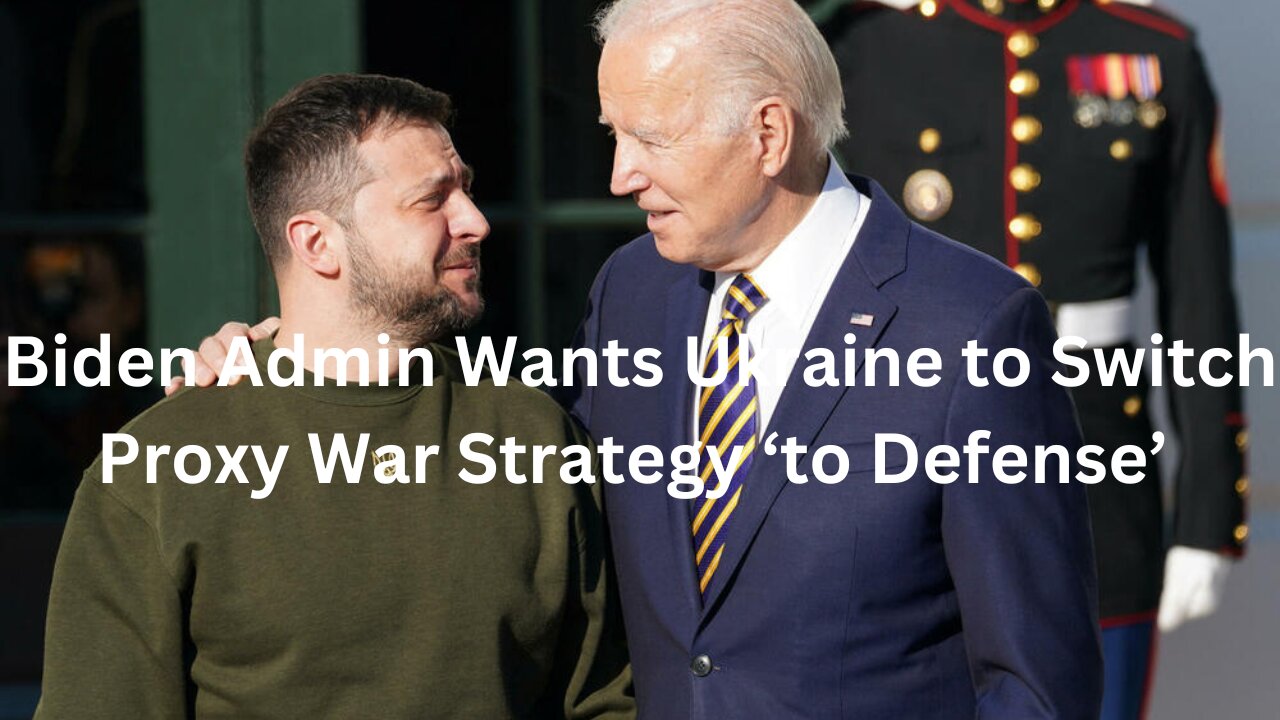 Biden's Defensive Strategy: A Shift in Ukraine's Proxy War