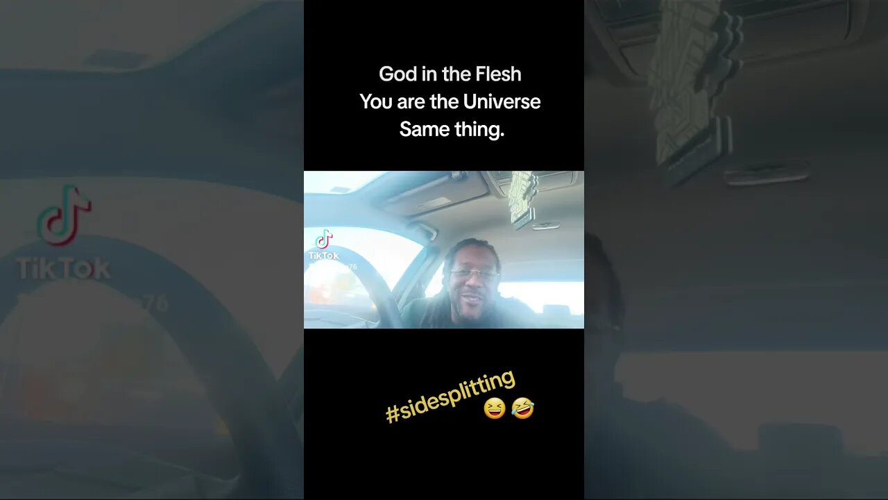 God in the Flesh. You are the Universe. Same thing. #godintheflesh #youaretheuniverse #samething
