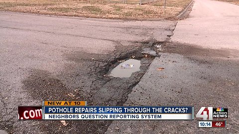 KCMO resident: pothole requests slipping through the cracks