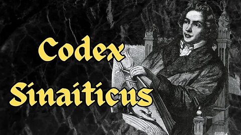 Codex Sinaiticus By Manly P. Hall