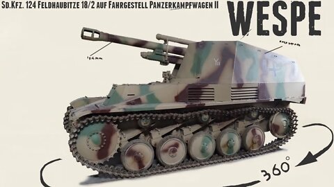 Wespe Sd.Kfz. 124 - Walkaround - Saumur Tank Museum.