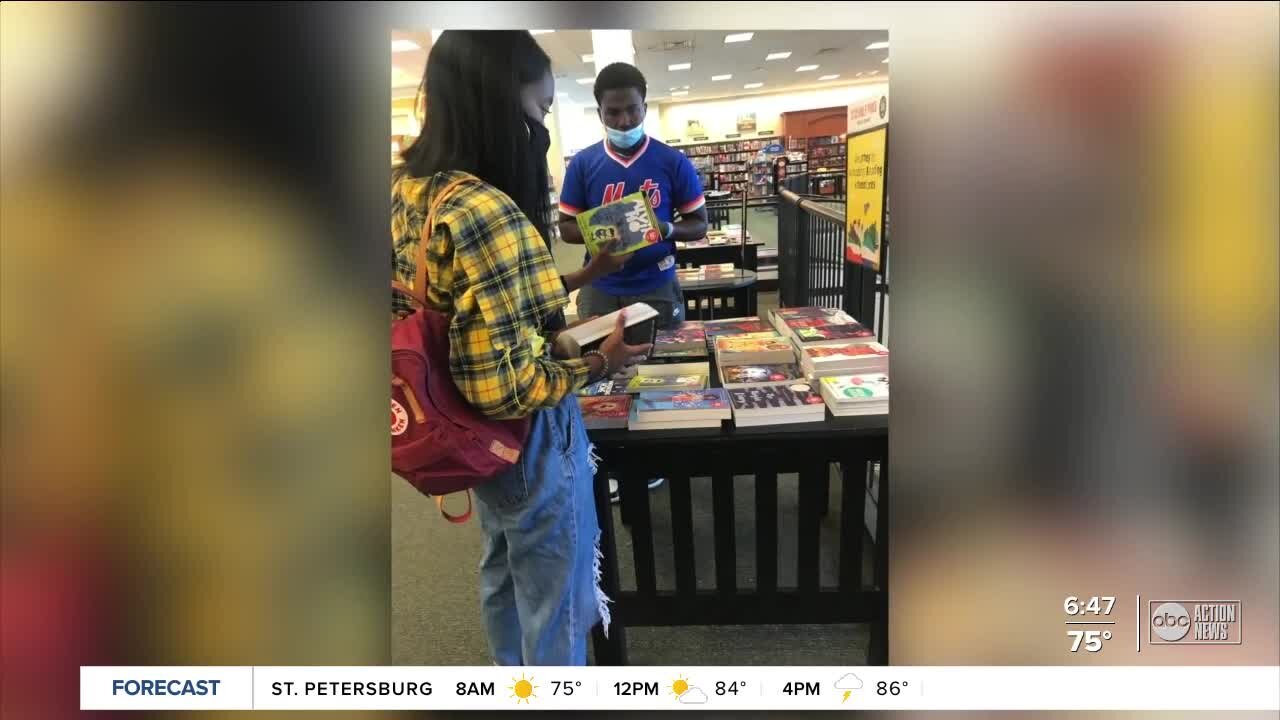 Brag book: Students organize book drive