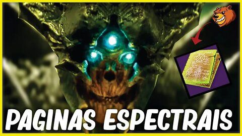 DESTINY 2│ GANHE 10 PAGINAS ESPECTRAL NESSA MISSÃO