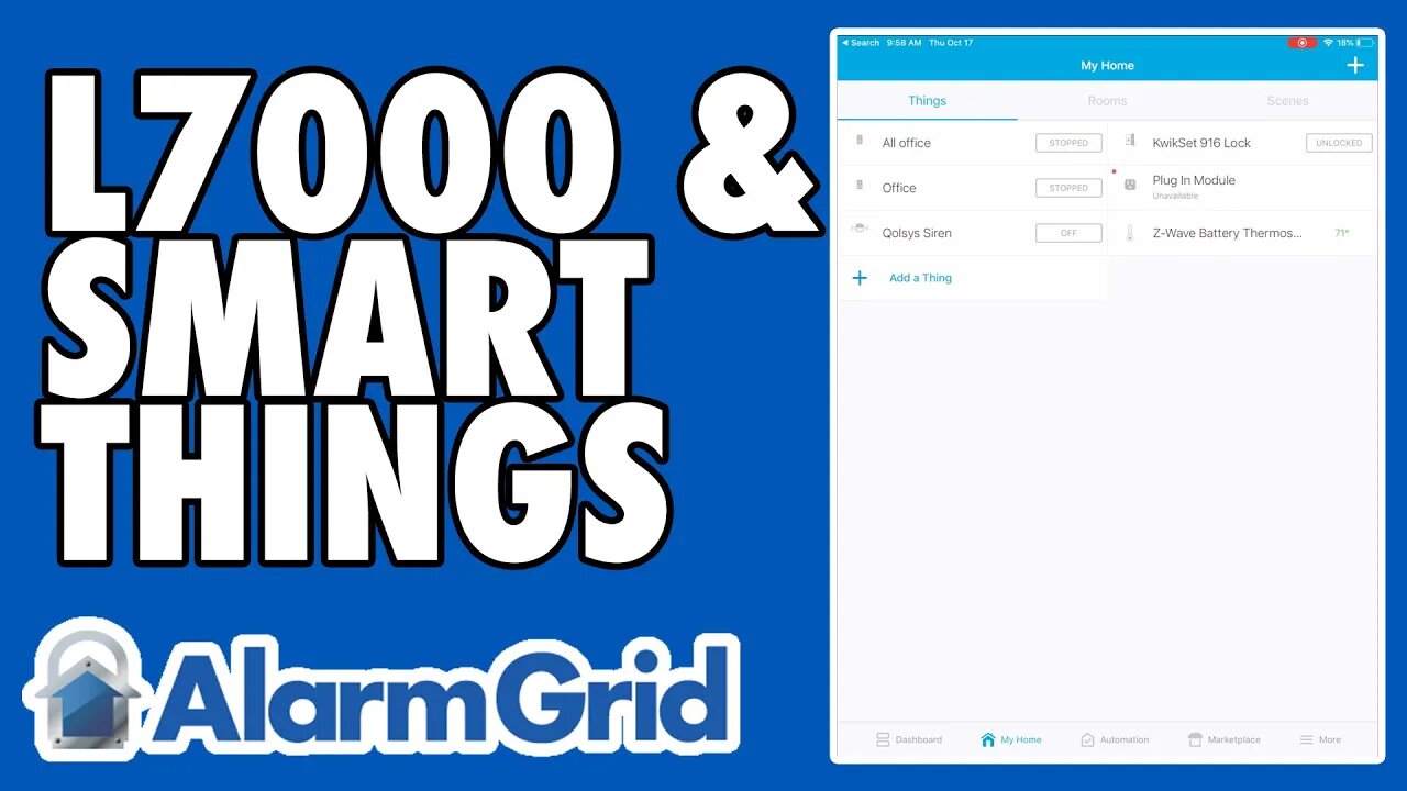 Using the Honeywell L7000 With SmartThings
