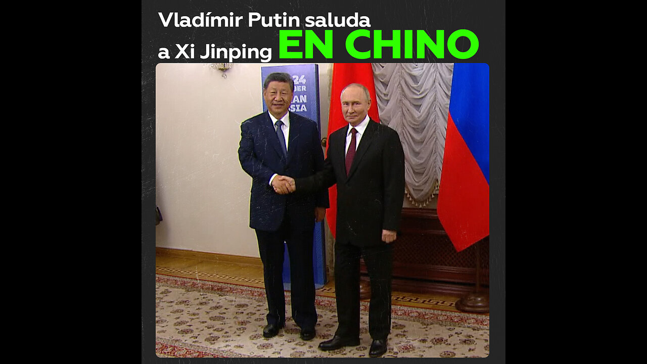 La reunión entre Putin y Xi comienza con “‘ni hao’”