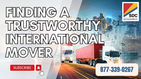 Finding a Trustworthy International Moving Company