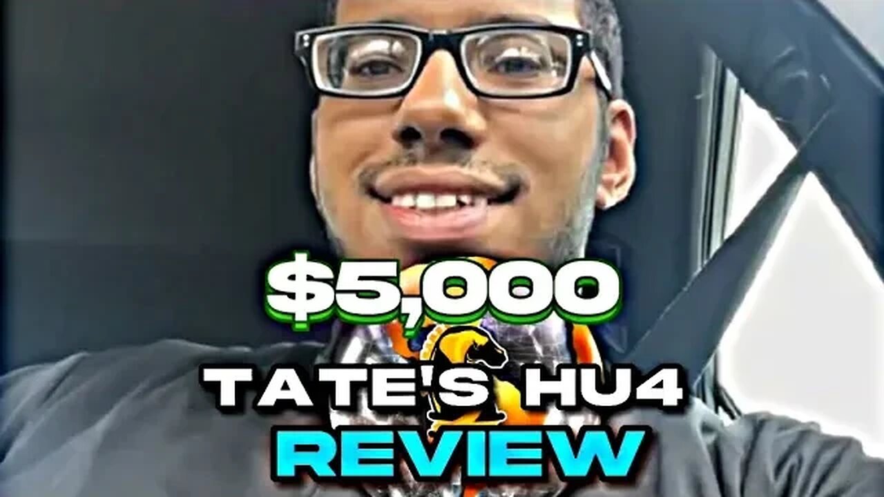 Tate's The Real World AKA Hustler's University 4.0 Student Review #102 🎓🔥💪