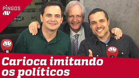 Carioca imita Bolsonaro, Mourão, Dilma, Moro...