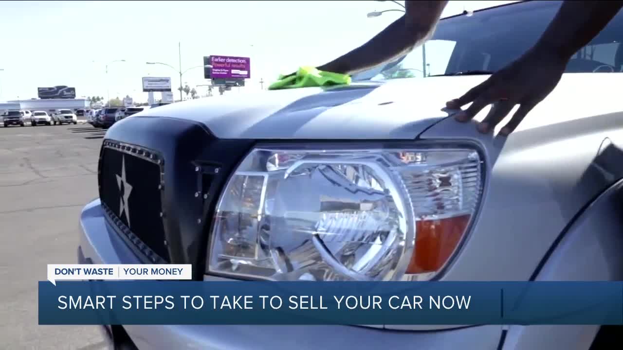 Smart steps to take to sell your car now